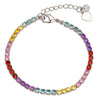 CZ Tennis Bracelet (Multi)