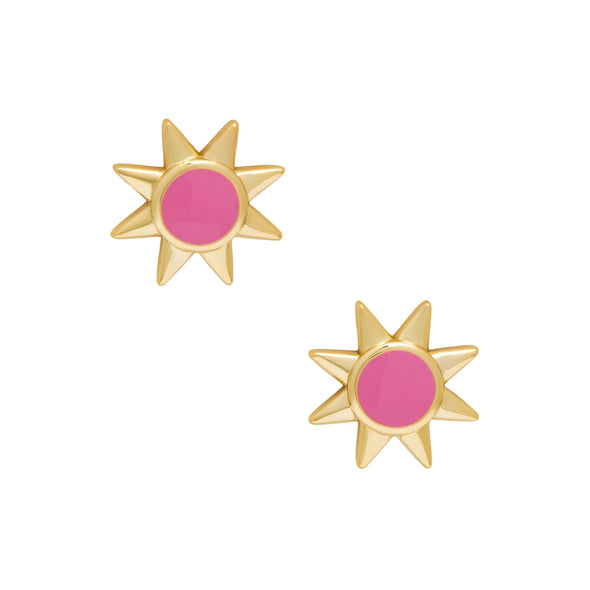 Sun Stud Earrings