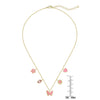 Summer Charms Necklace (Pink)
