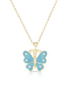 Butterfly Pendant (Turquoise)