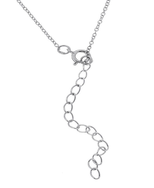 Heart & Freshwater Pearl Pendant in Sterling Silver